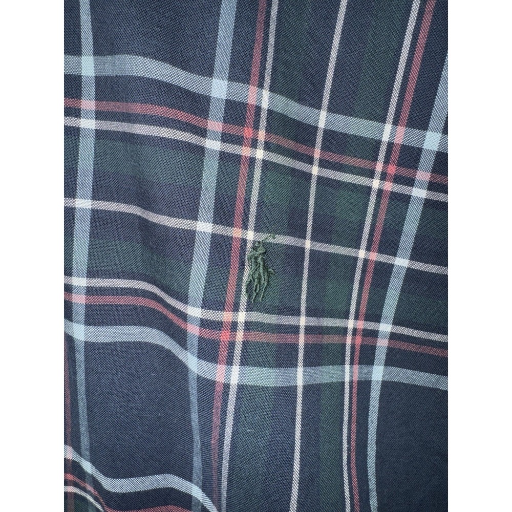 NWT Men's XXL Ralph Lauren Long Sleeve Button Down Shirt Pony 100% Cotton - Picture 2 of 7